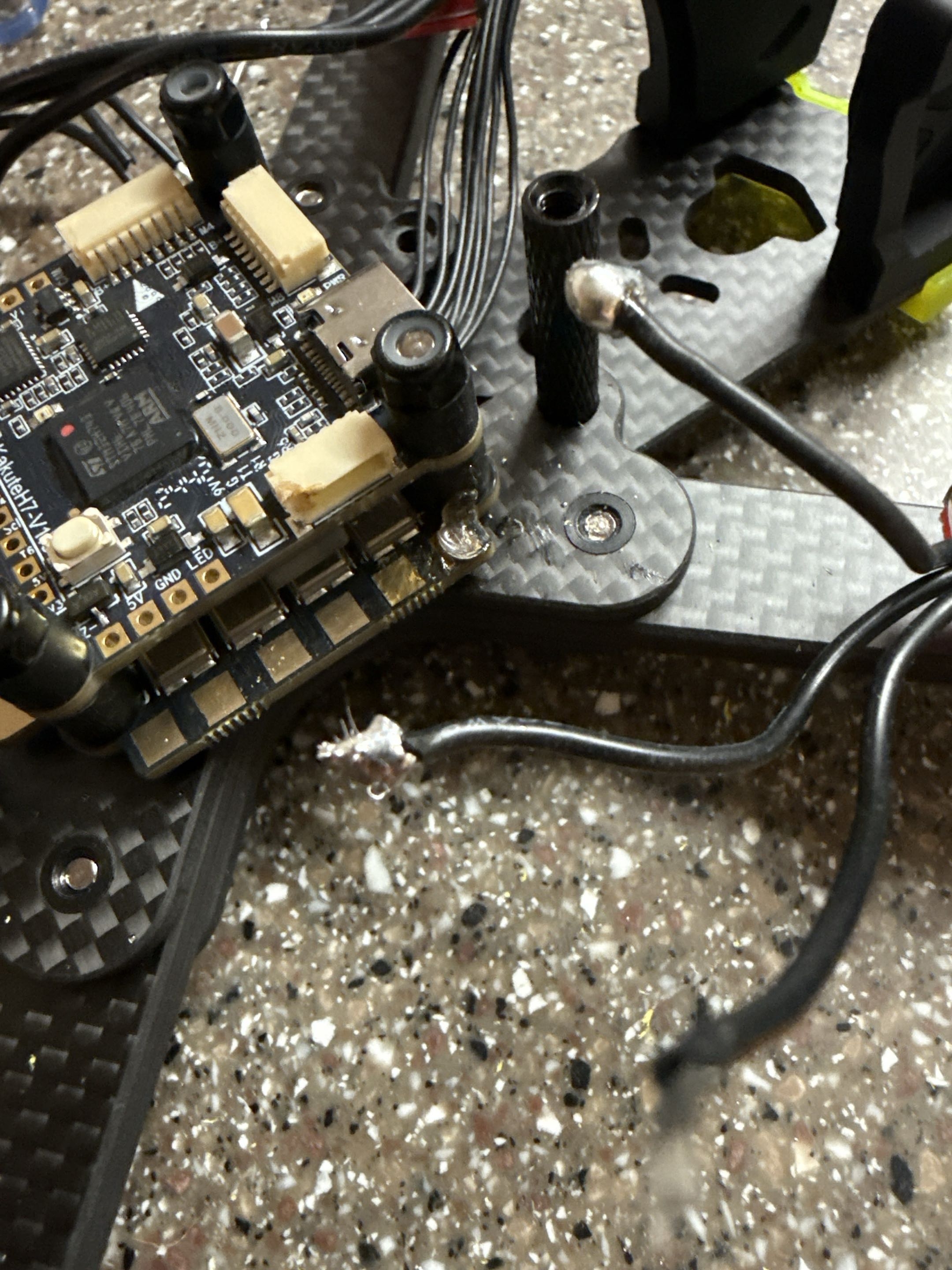 Constraint during soldering
