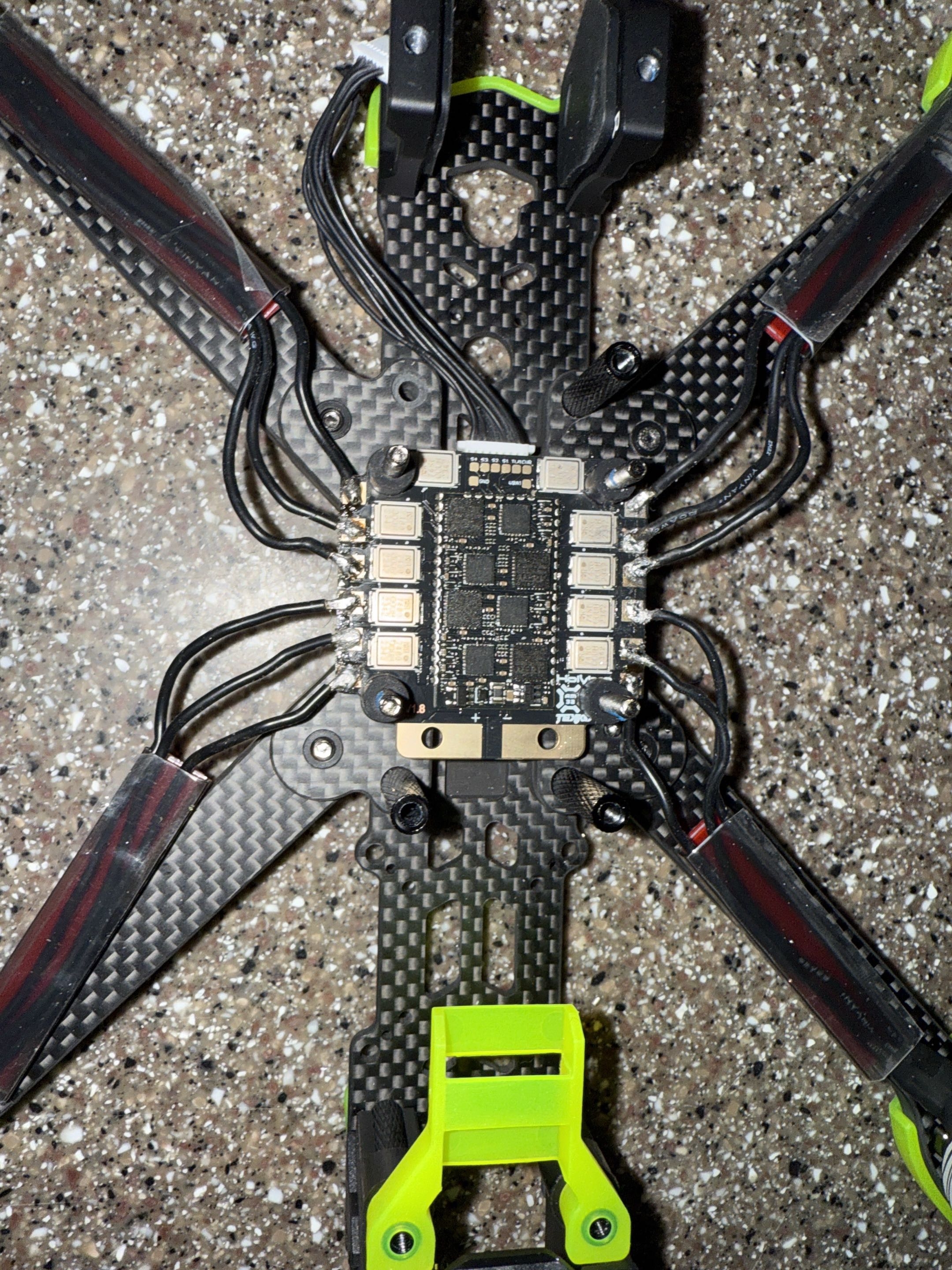ESC and motor wiring